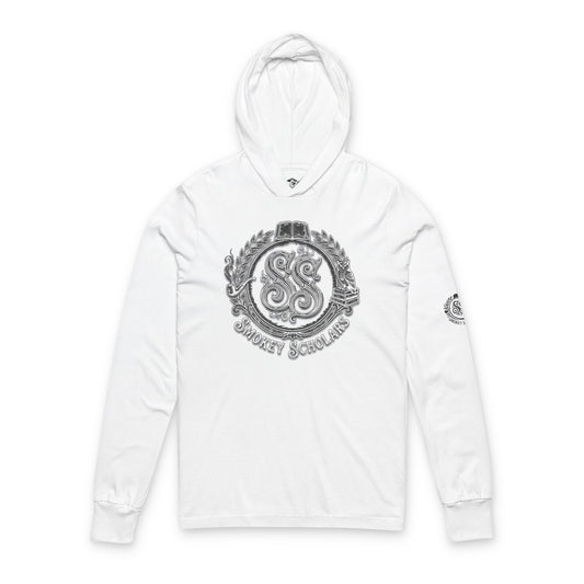 Smokey Scholars TM Unisex Hooded Long Sleeve Tee