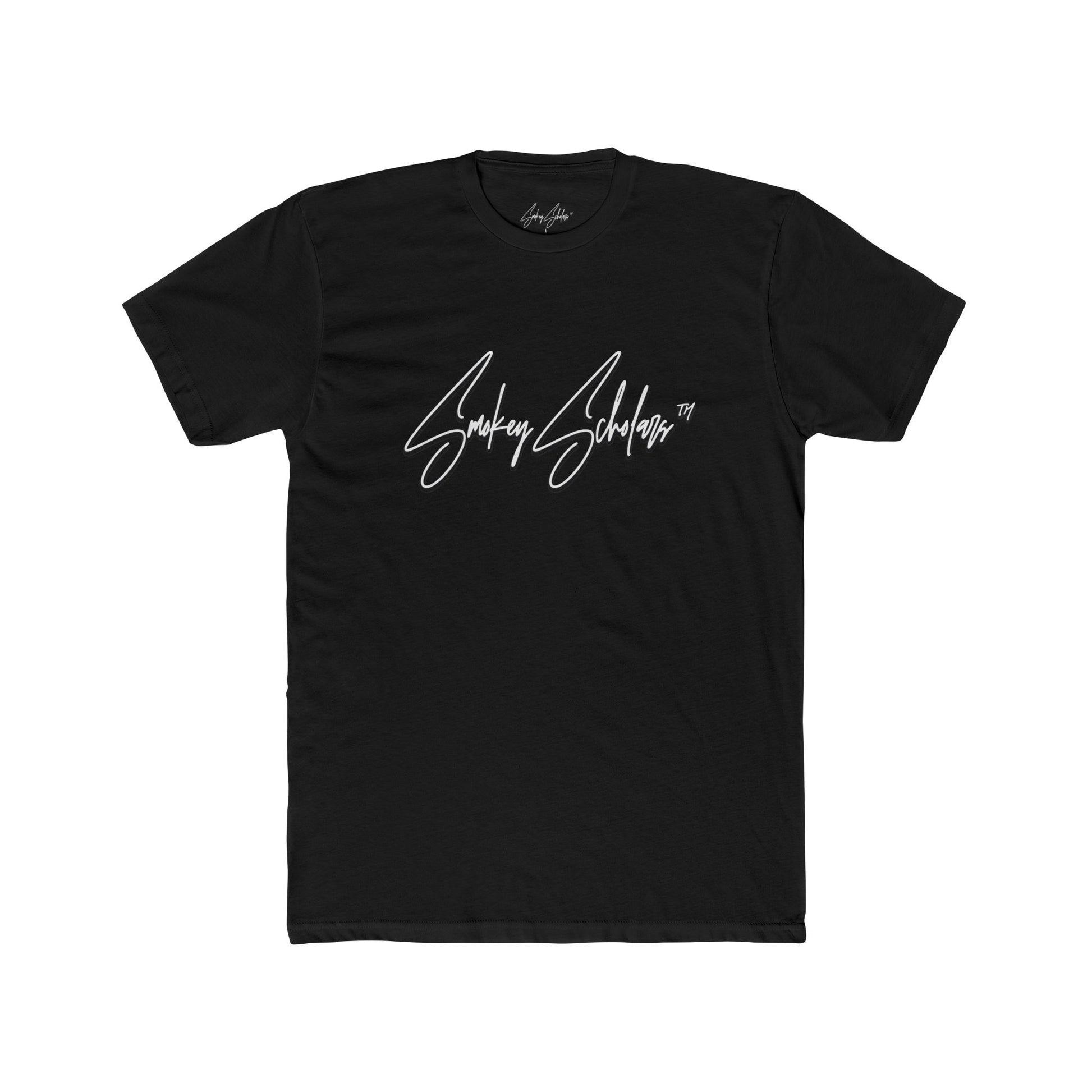 Smokey Scholars TM Signature Unisex Cotton Crew Tee - Smokey Scholars