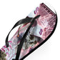 Smokey Scholars TM Astro Skele Pink Flip Flops - Smokey Scholars
