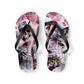 Smokey Scholars TM Astro Skele Pink Flip Flops - Smokey Scholars