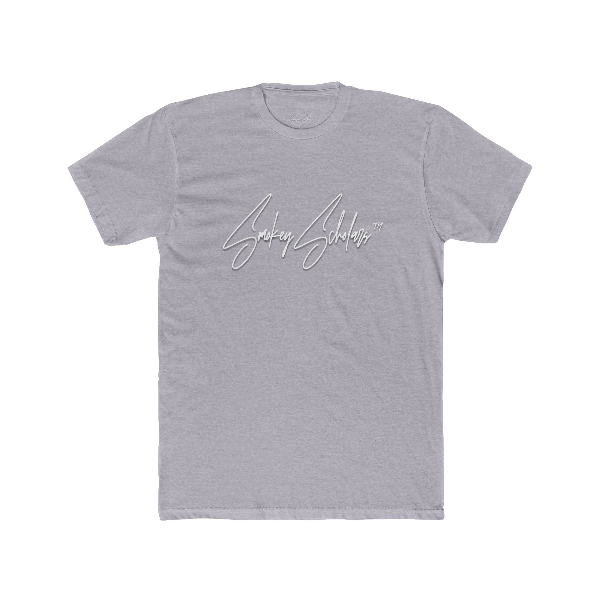 Smokey Scholars TM Signature Unisex Cotton Crew Tee - Smokey Scholars