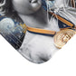 Smokey Scholars Couple Statue Bath Mat - Smokey Scholars