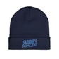 Smokey Scholars TM Gamma Smoke Knit Beanie (Embroidery) - Smokey Scholars