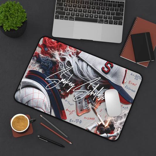 Smokey Scholars Astro Skelly Desk Mat - Smokey Scholars