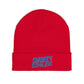 Smokey Scholars TM Gamma Smoke Knit Beanie (Embroidery) - Smokey Scholars