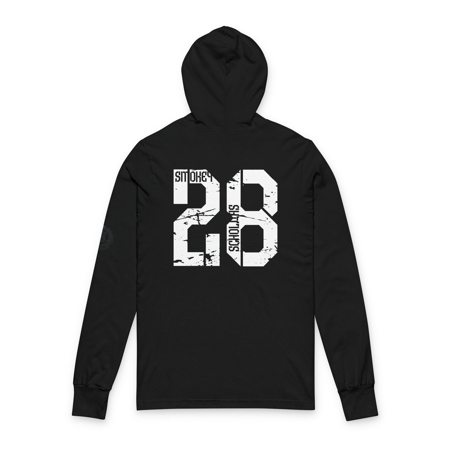 Smokey Scholars TM Unisex Hooded Long Sleeve Tee