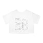 Smokey Scholars TM Champion Women's Heritage Cropped T-Shirt - Smokey Scholars