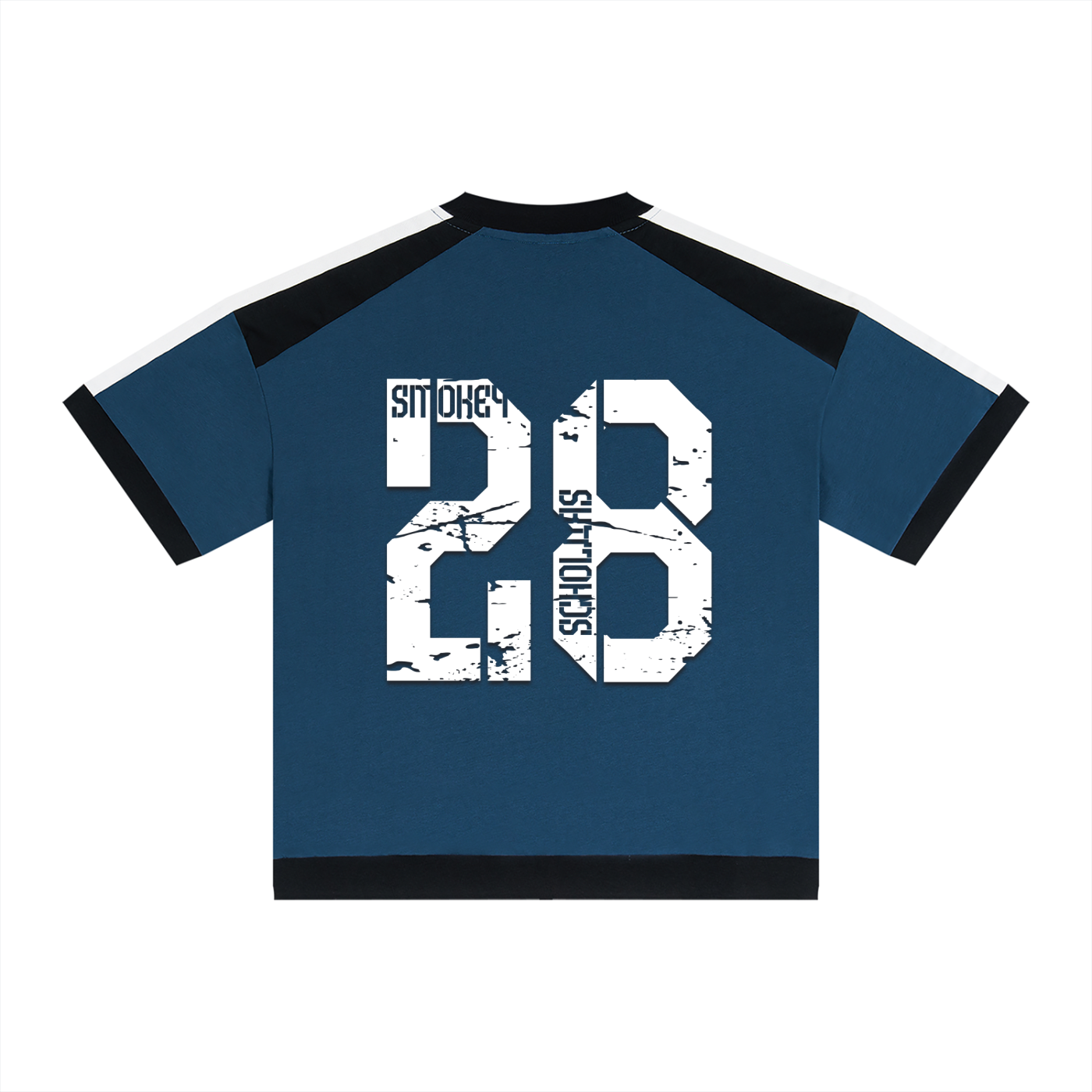 Smokey Scholars Color Block Raglan T-Shirt - Smokey Scholars