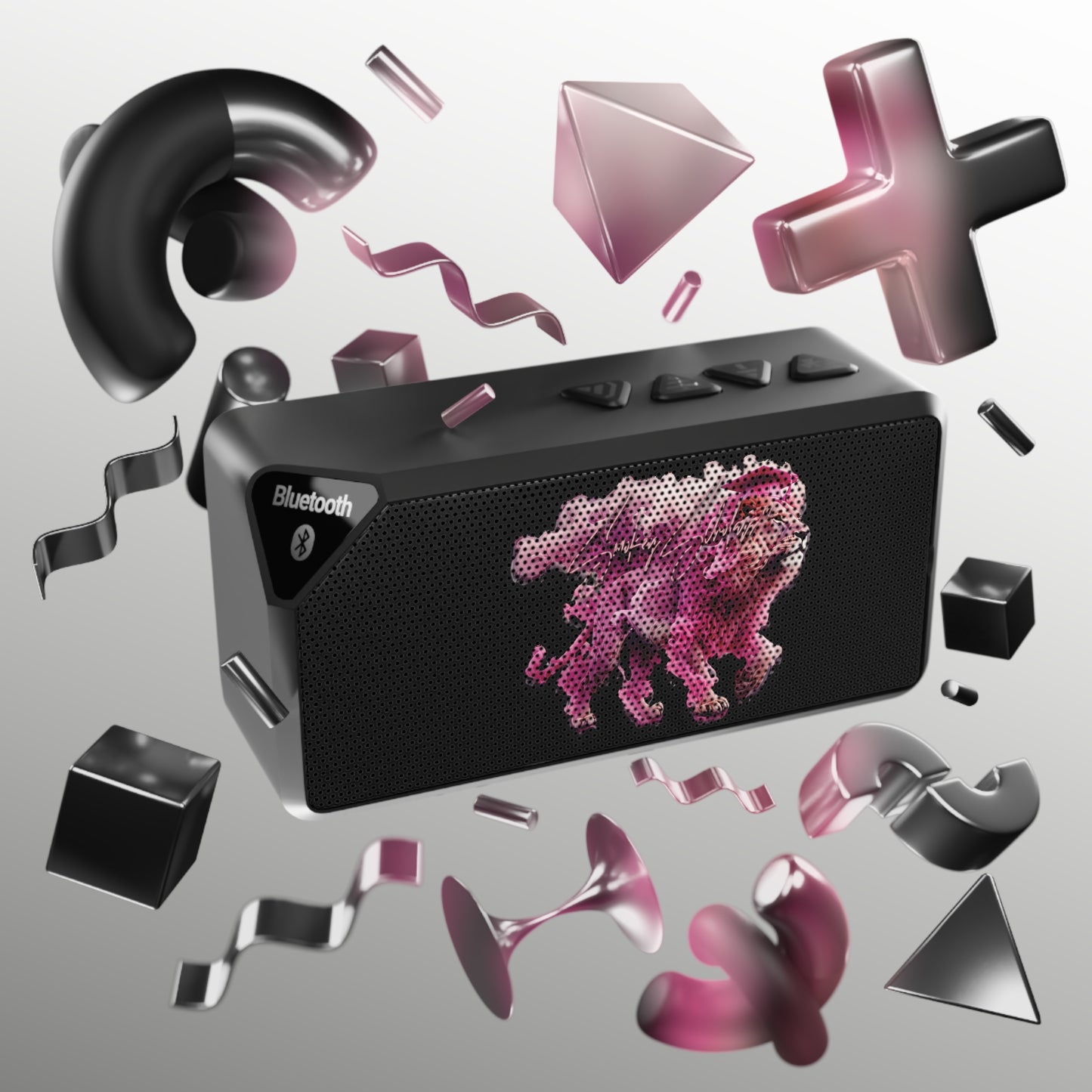 Smokey Scholars TM Pink Lion Bluetooth Speaker — Jabba Wireless Speaker
