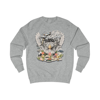 Smokey Scholars Eagle Collage Sweatshirt — Big Eye Eagle Graphic