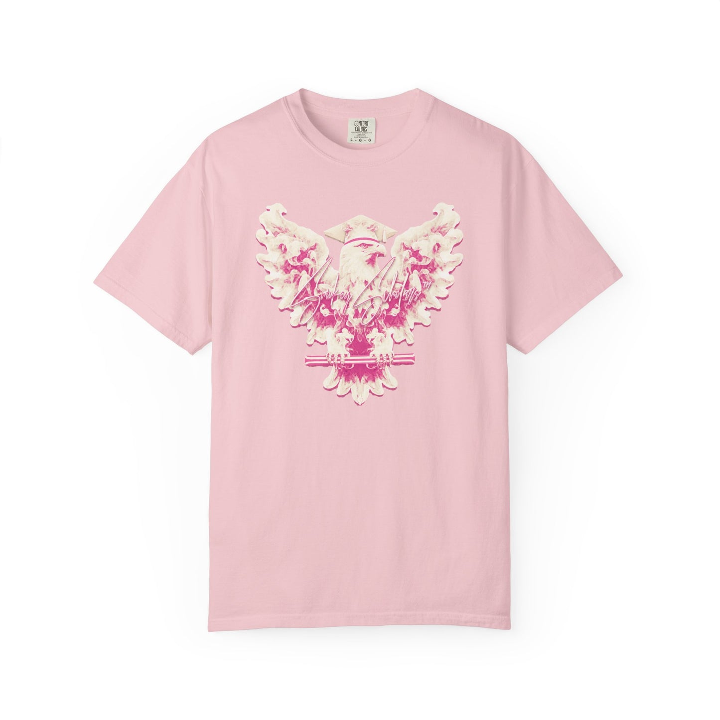 Smokey Scholars Pink Sealed Eagle Tee - Smokey Scholars