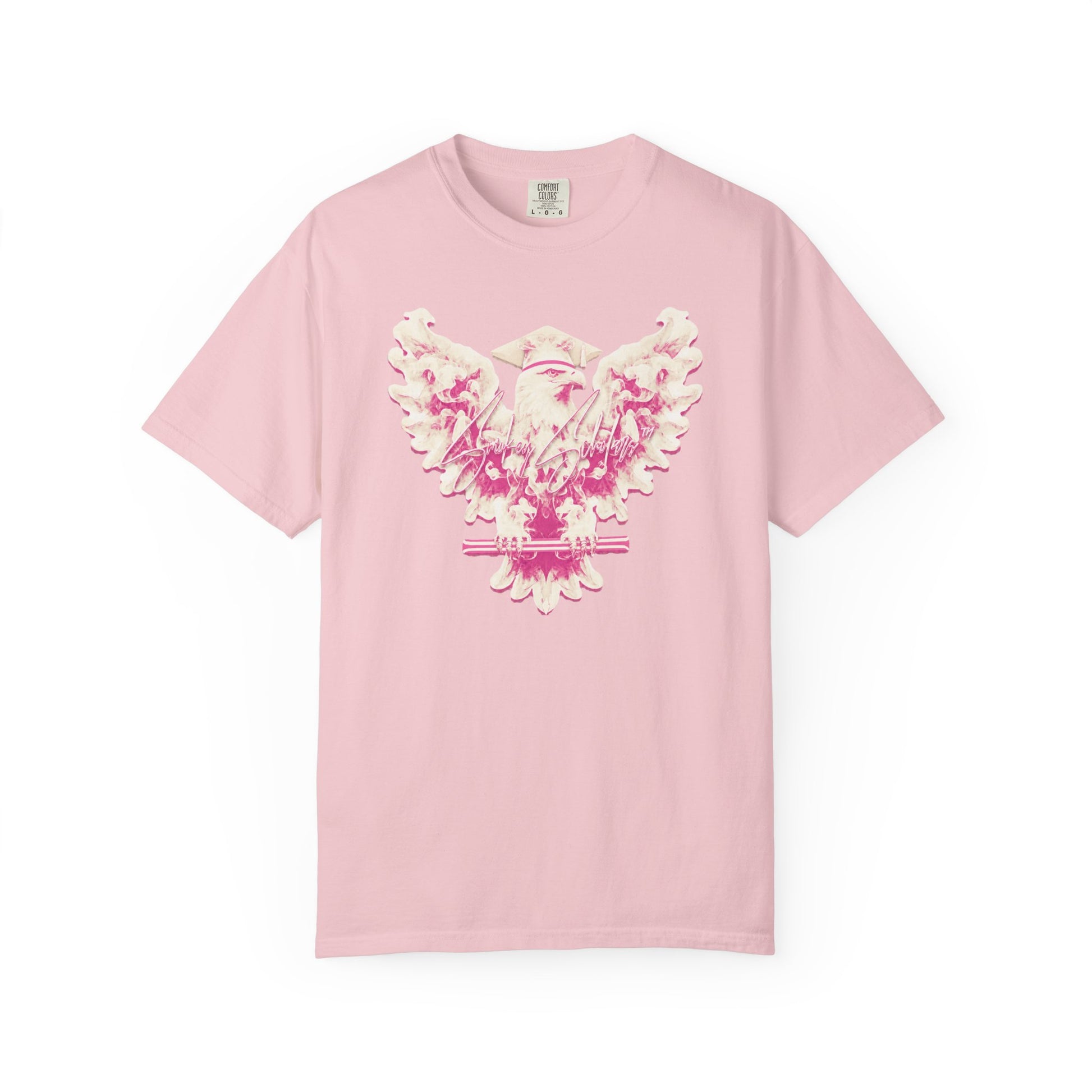 Smokey Scholars Pink Sealed Eagle Tee - Smokey Scholars