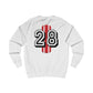 Smokey Scholars TM Red Numeric Unisex Sweatshirt - Smokey Scholars