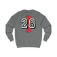 Smokey Scholars TM Red Numeric Unisex Sweatshirt - Smokey Scholars