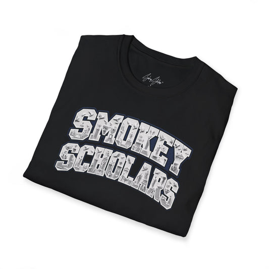 Smokey Scholars Collegiate Statues Tee