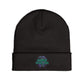 Smokey Scholars Purple Chameleon Bud Knit Beanie (Embroidered) - Smokey Scholars