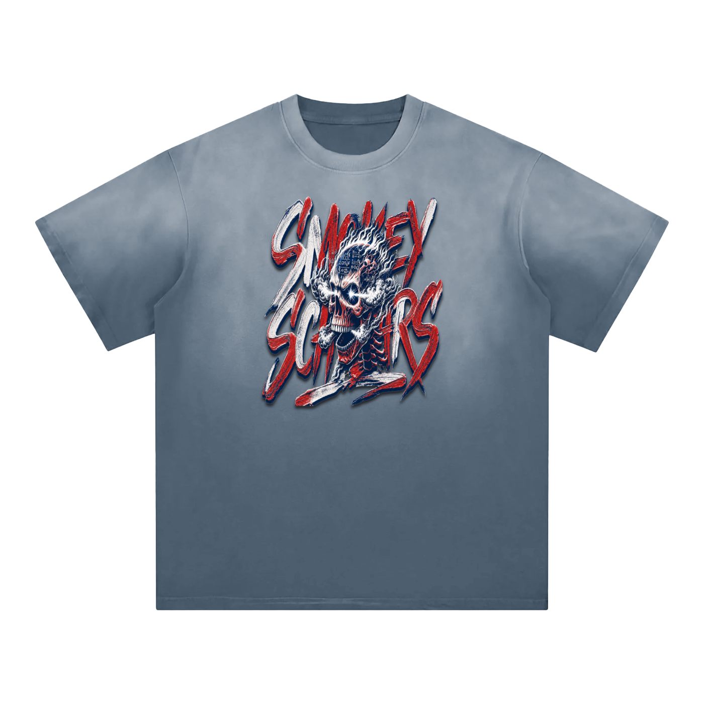 Smokey Scholars United Skelly Gradient T-Shirt - Smokey Scholars