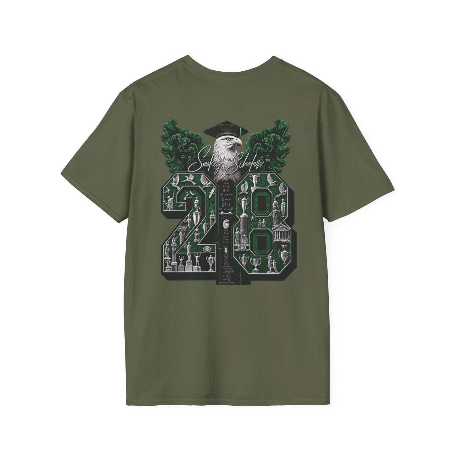 Smokey Scholars Diploma Roll Tee