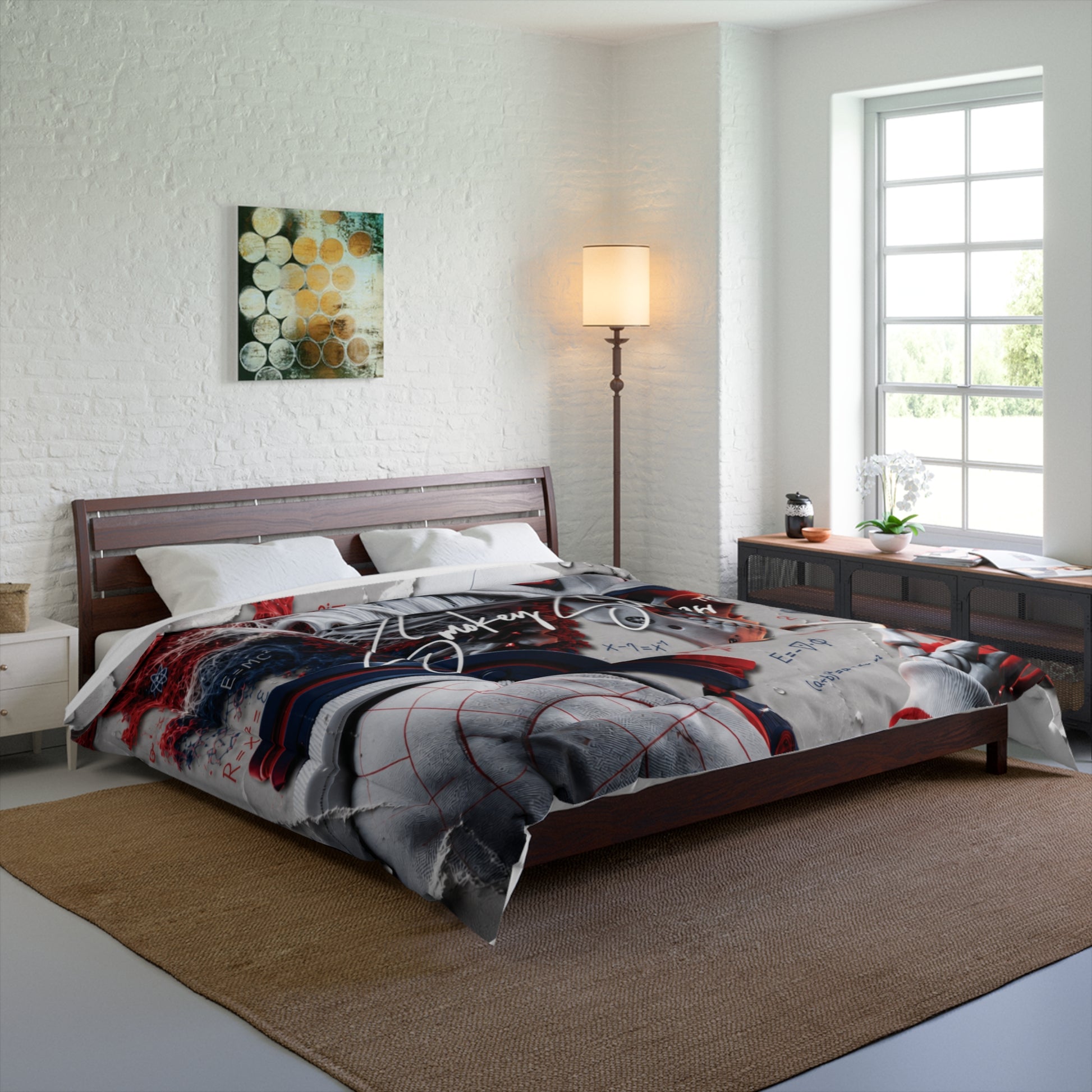 Smokey Scholars Astro Skelly Comforter - Smokey Scholars