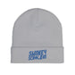 Smokey Scholars TM Gamma Smoke Knit Beanie (Embroidery) - Smokey Scholars