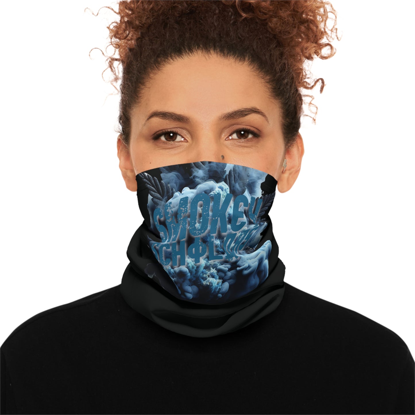 Smokey Scholars TM  Gamma Smoke Lightweight Neck Gaiter - Smokey Scholars