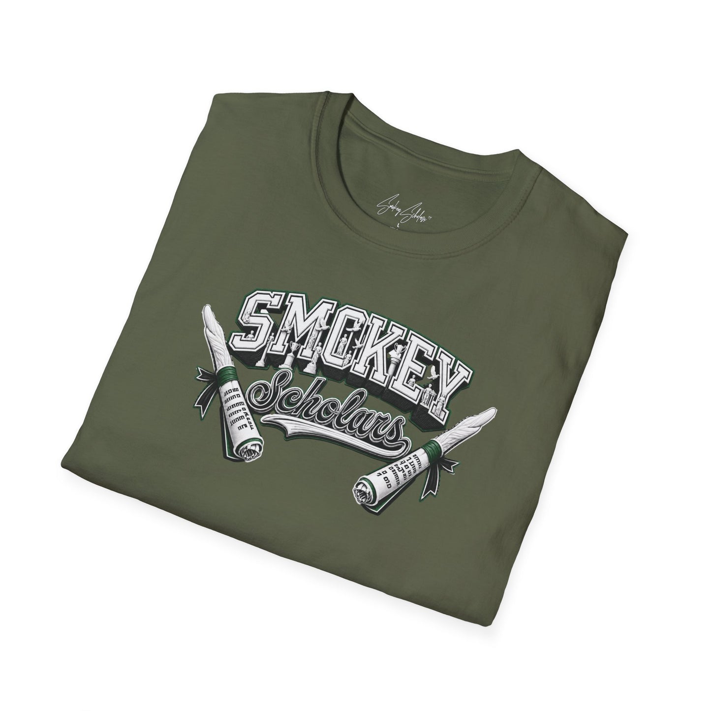 Smokey Scholars Diploma Roll Tee