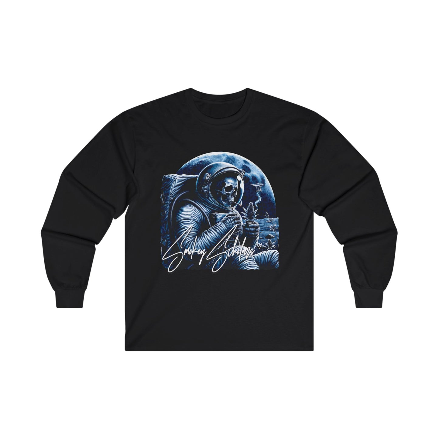 Smokey Scholars TM Moontime Unisex  Long Sleeve Tee - Smokey Scholars