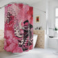 Smokey Scholars Pink Cobra Grad Shower Curtains - Smokey Scholars