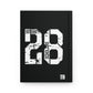 Smokey Scholars Blk White Eagle Hardcover Journal Matte - Smokey Scholars