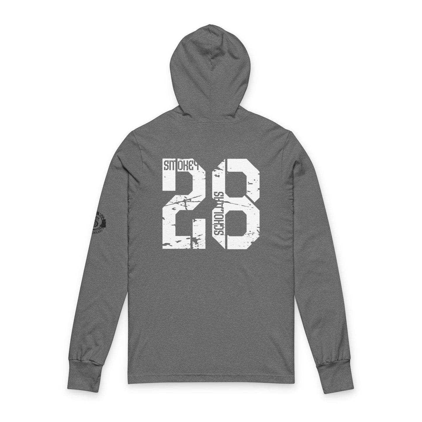 Smokey Scholars TM Unisex Hooded Long Sleeve Tee
