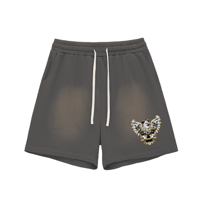 Smokey Scholars Gold Seal Graphic Cotton Shorts - Smokey Scholars