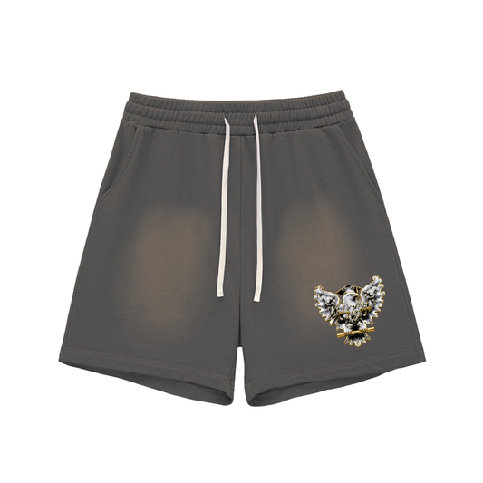Smokey Scholars Gold Seal Graphic Cotton Shorts - Smokey Scholars