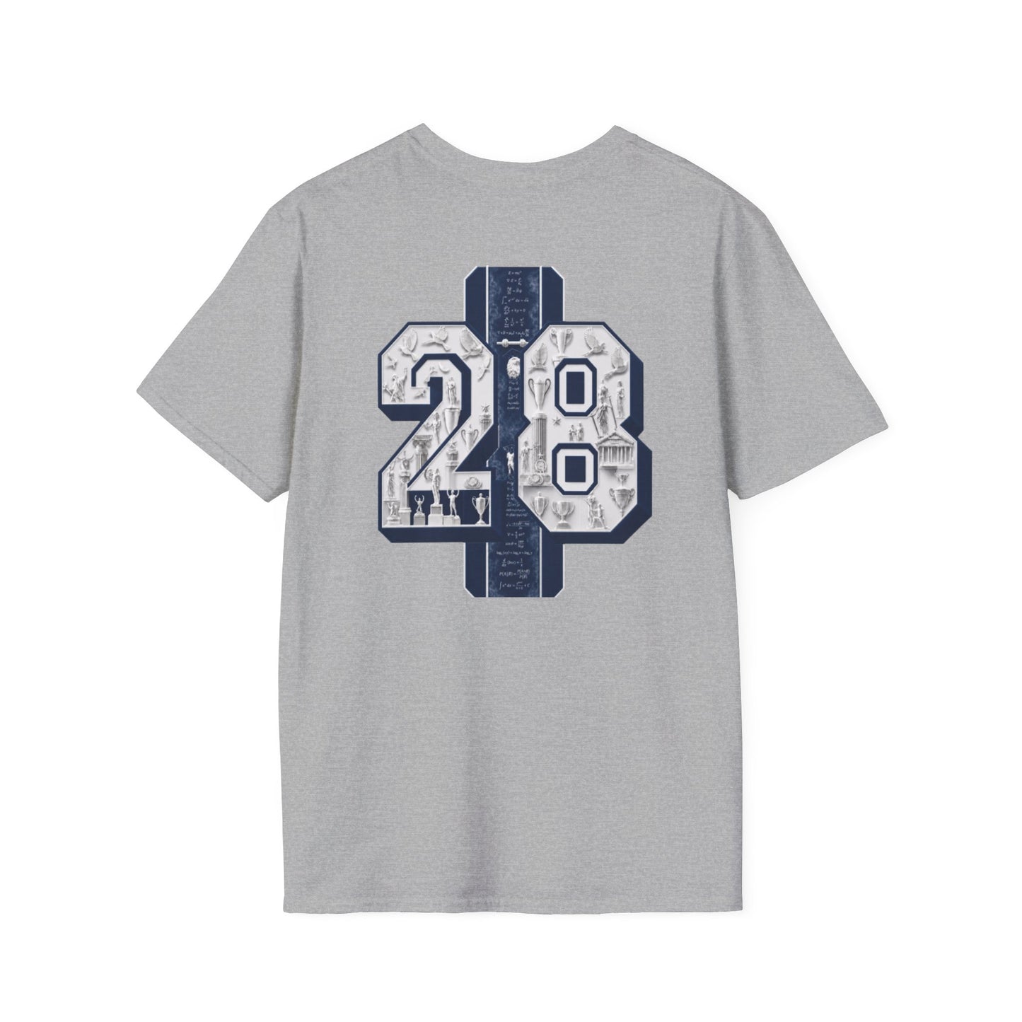 Smokey Scholars Collegiate Statues Tee