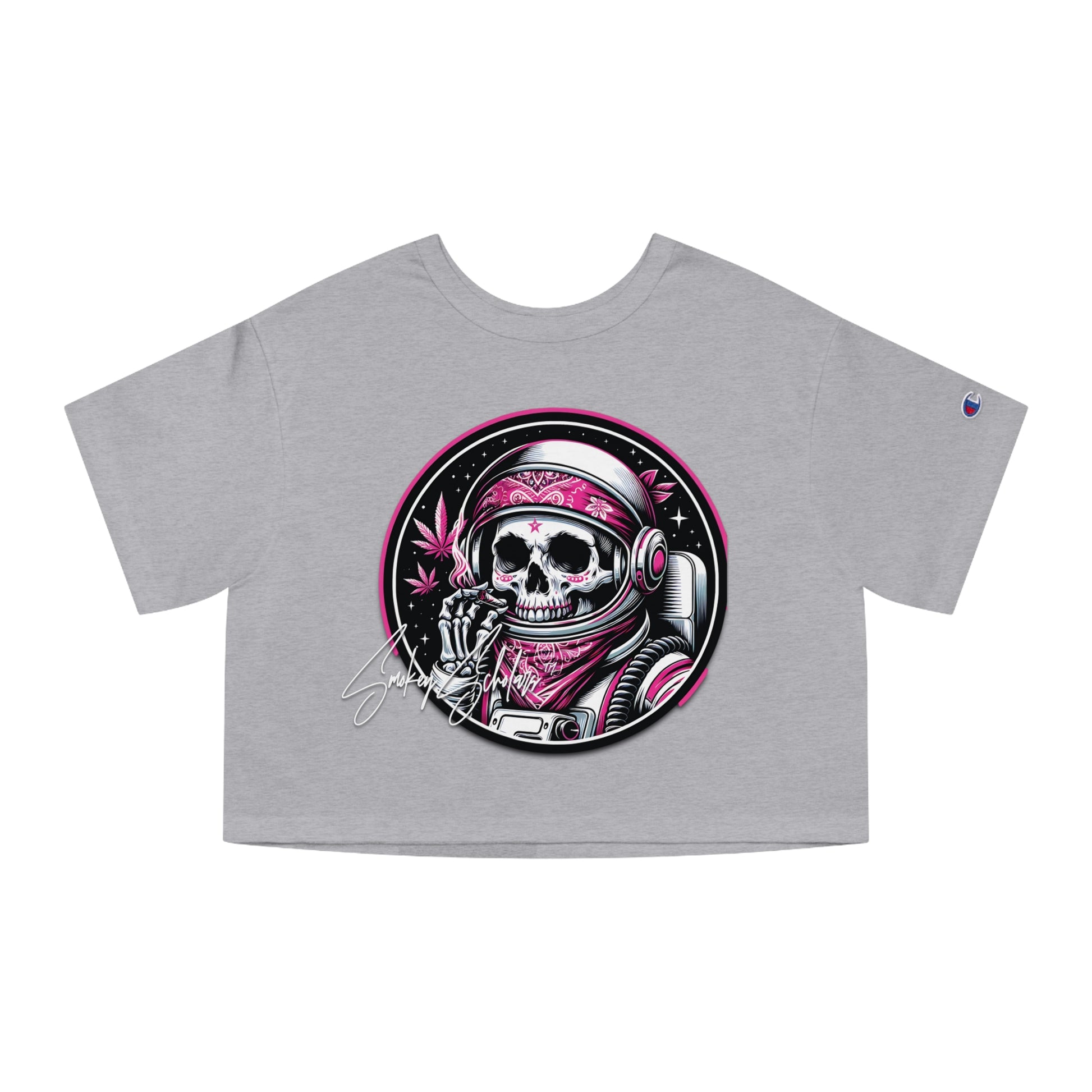 Smokey Scholars TM Champion Women's Heritage Cropped T-Shirt - Smokey Scholars