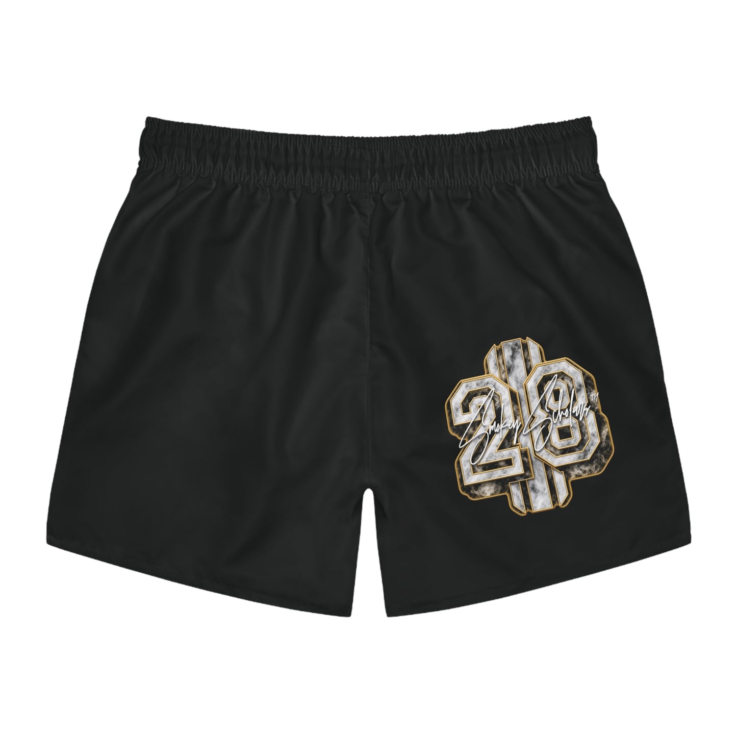 Smokey Scholars TM Gold Seal Eagle Swim Trunks (AOP)