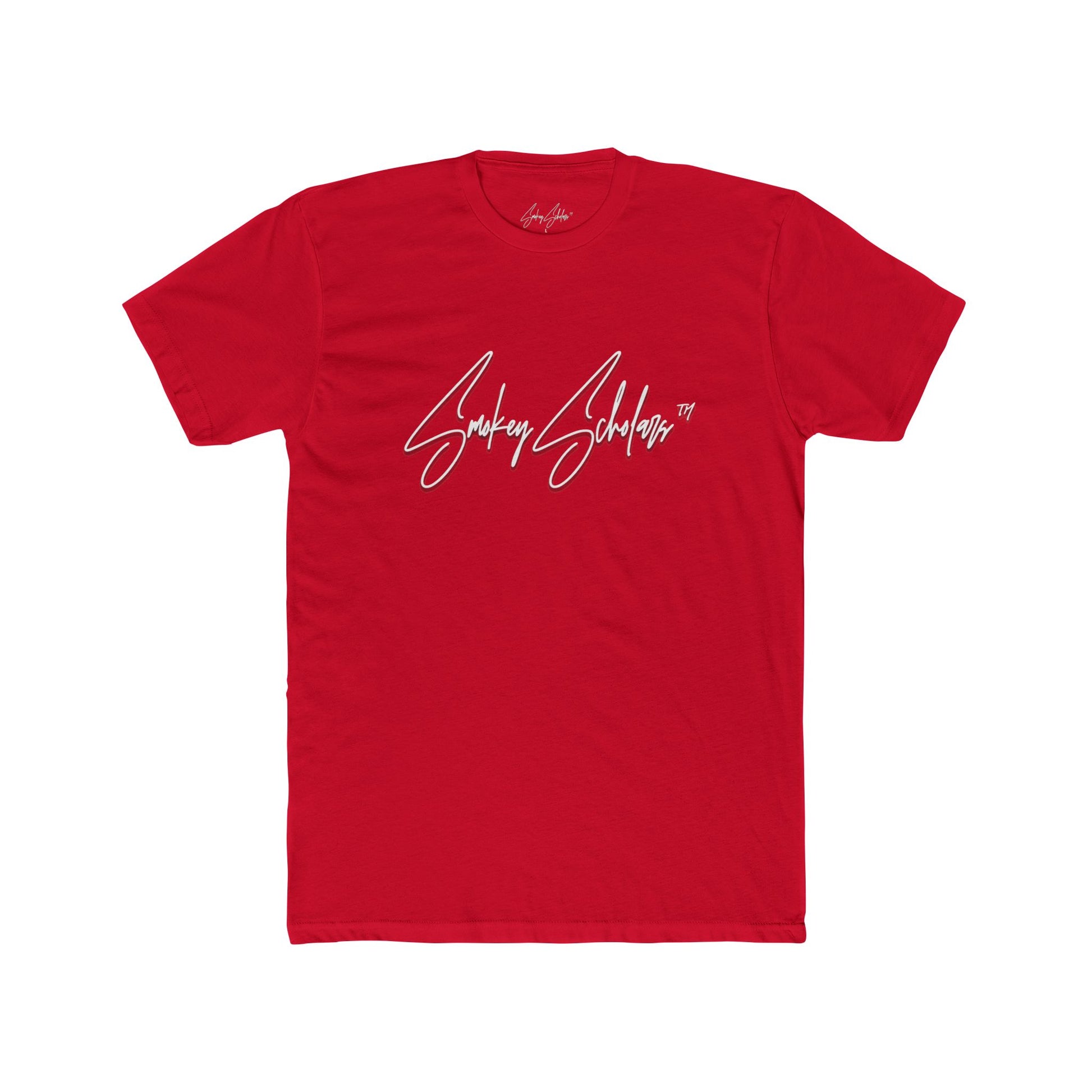 Smokey Scholars TM Signature Unisex Cotton Crew Tee - Smokey Scholars