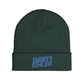 Smokey Scholars TM Gamma Smoke Knit Beanie (Embroidery) - Smokey Scholars