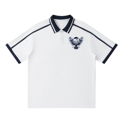 Smokey Scholars Contrast Piping Polo Shirt - Smokey Scholars