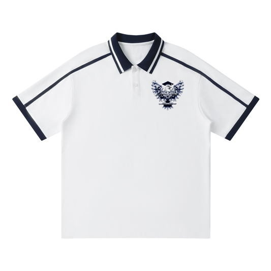 Smokey Scholars Contrast Piping Polo Shirt - Smokey Scholars