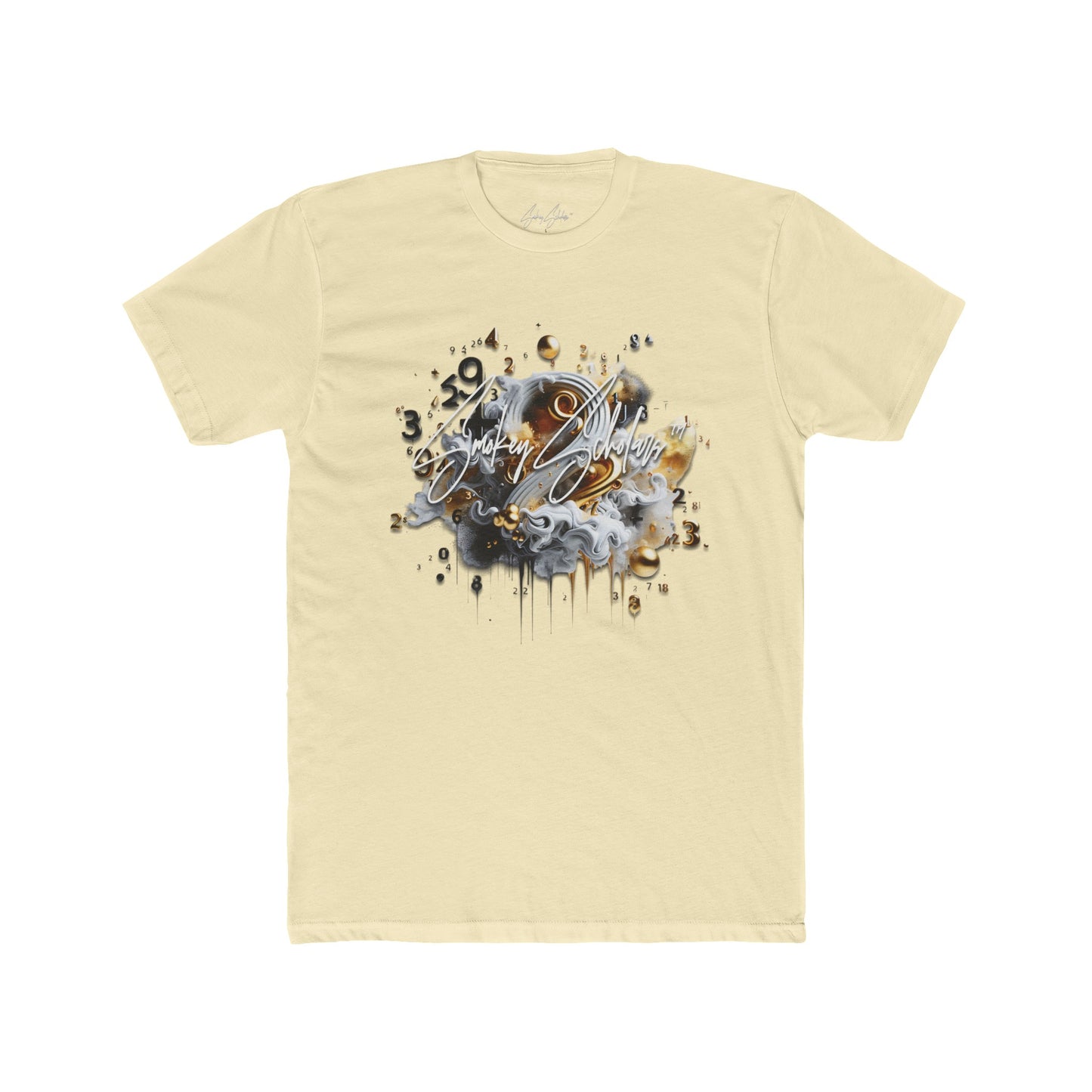 Smokey Scholars TM Signature Unisex Cotton Crew Tee - Smokey Scholars