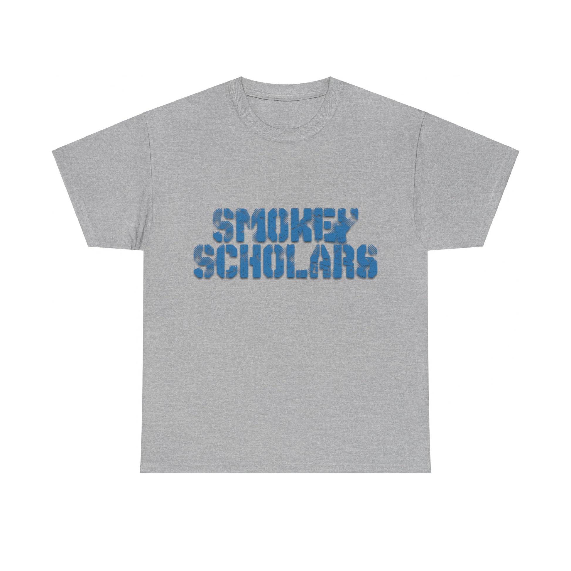 Smokey Scholars Blue Fingerprint  Heavy Cotton Tee - Smokey Scholars