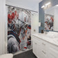 Smokey Scholars Astro Skelly Shower Curtain - Smokey Scholars