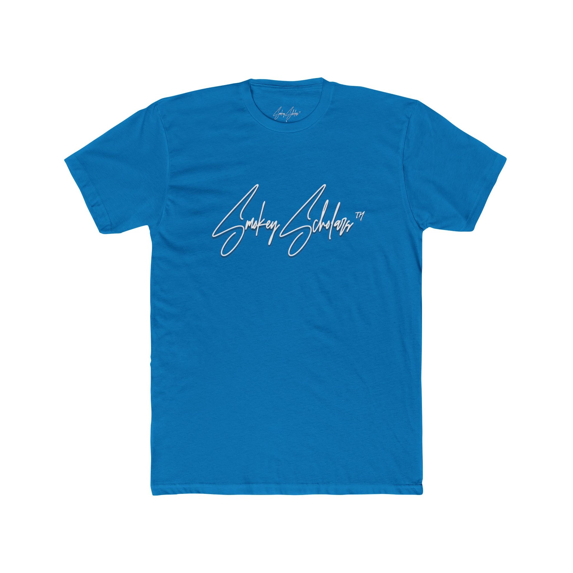 Smokey Scholars TM Signature Unisex Cotton Crew Tee - Smokey Scholars