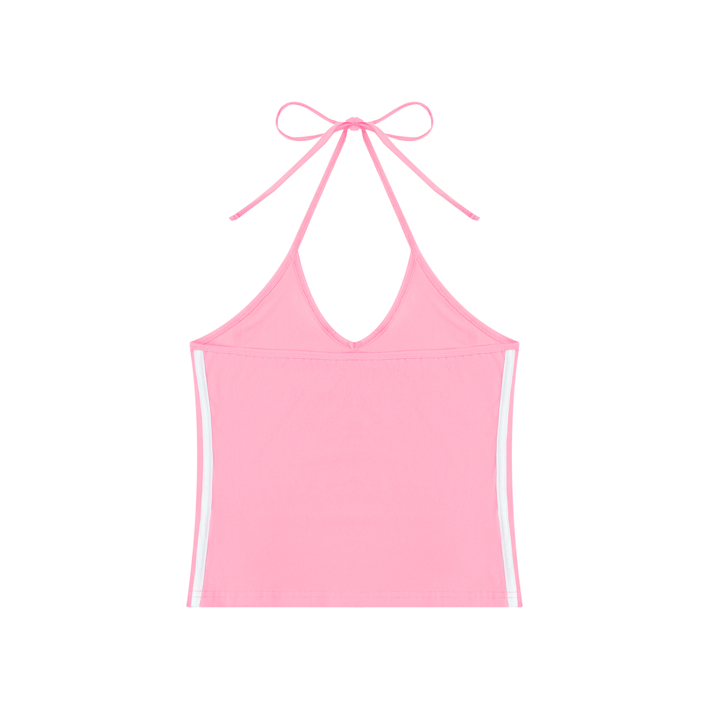Smokey Scholars Women's Color Block Halter Crop Tank - Smokey Scholars