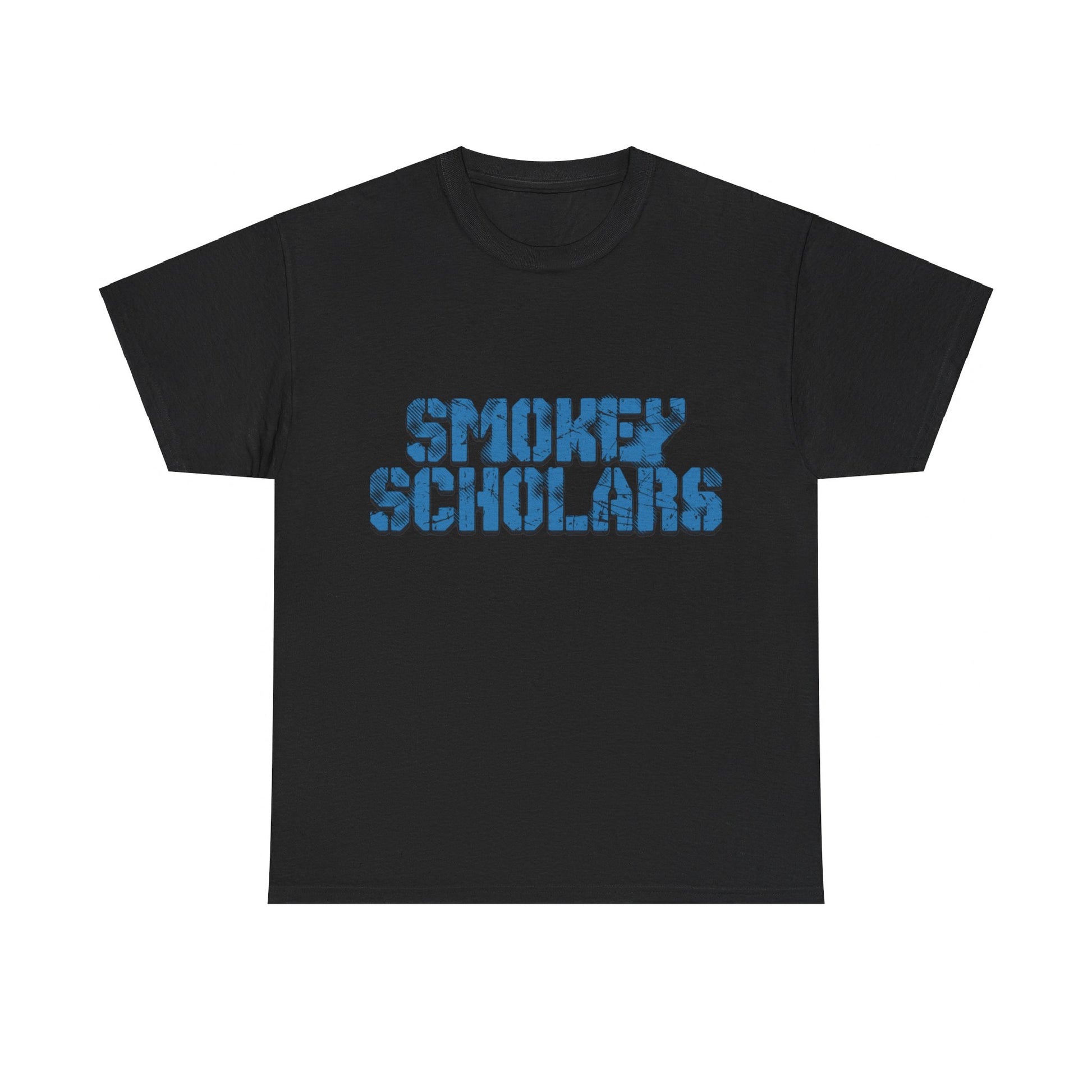 Smokey Scholars Blue Fingerprint  Heavy Cotton Tee - Smokey Scholars