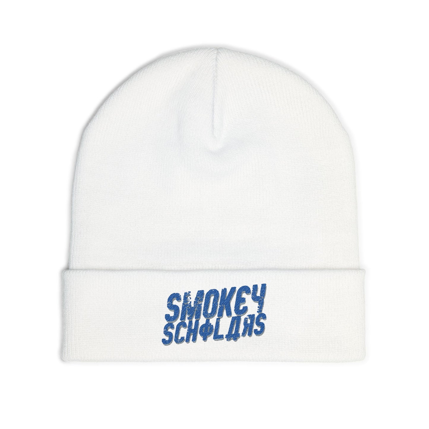 Smokey Scholars TM Gamma Smoke Knit Beanie (Embroidery) - Smokey Scholars