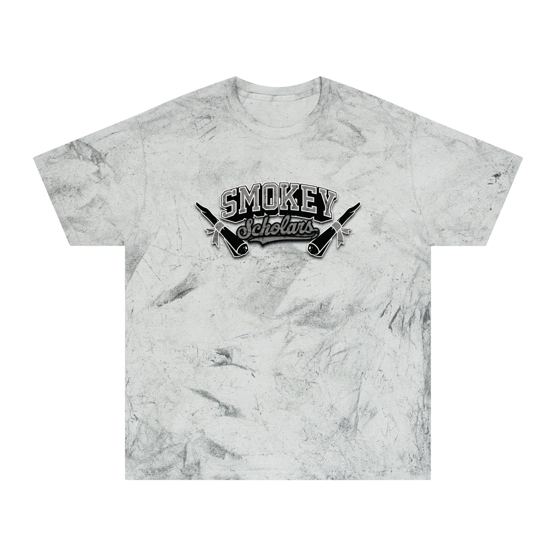 Smokey Scholars TM Unisex Smoke Color Blast T-Shirt - Smokey Scholars