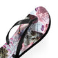 Smokey Scholars TM Astro Skele Pink Flip Flops - Smokey Scholars