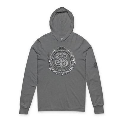 Smokey Scholars TM Unisex Hooded Long Sleeve Tee