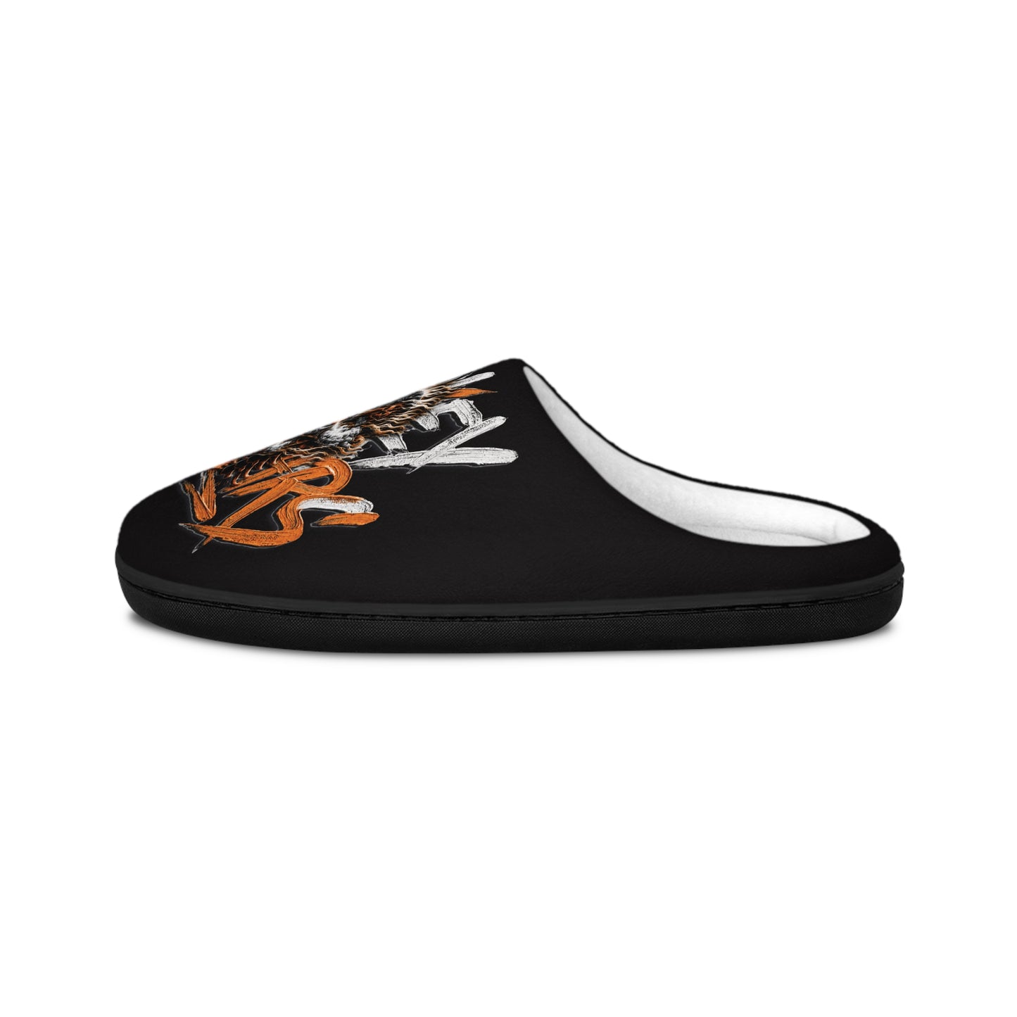 Smokey Scholars Orange Skelly Indoor Slippers - Smokey Scholars